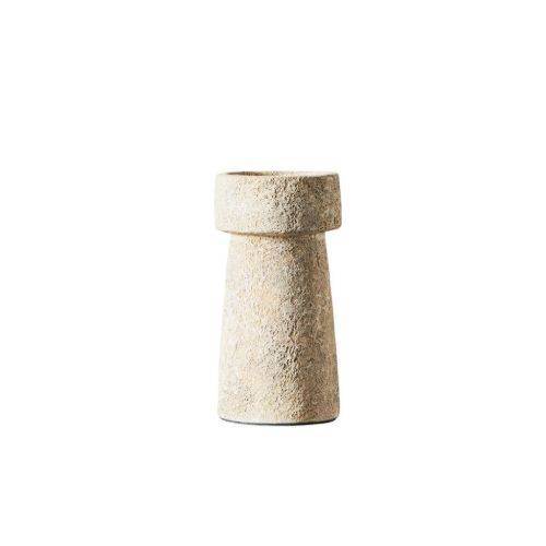 Muubs Lysestage Eris L H: 20 cm - Rustic Sand