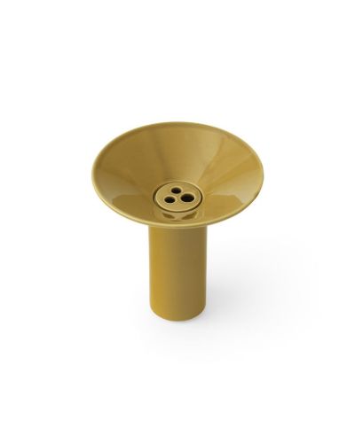 Audo Copenhagen Hana Vase H: 14,5 cm – Ocker