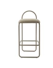 Bild von AYTM Angui Barhocker H: 82,5 cm – Taupe/Taupe