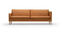 Bild von Mogens Hansen MH2615 3 Pers. Sofa L: 210 cm – Frej 05 Leder/Natureiche