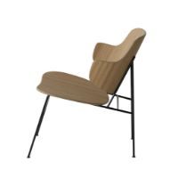 Bild von Audo Copenhagen The Penguin Lounge Chair SH: 42 cm – Natureiche