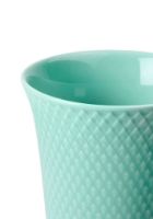 Bild von Lyngby Porzellan Rhombe Color Vase H: 15 cm – Blau