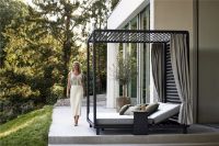 Bild von Cane-line Outdoor Side Gardin Til Laze Cabana – Hellgrau