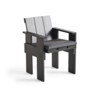 Bild von HAY Crate Sitzkissen für Crate Dining Chair 49x42 cm - Anthrazit