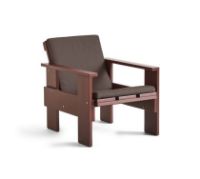 Bild von HAY Crate Klappkissen für Crate Lounge Chair 54x48 cm - Eisenrot