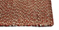 Bild von HAY geflochtener Teppich 140 x 200 cm – Rot