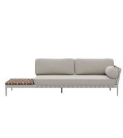 Bild von Vipp 720 Outdoor-Open-Air-Sofa, offenes Ende, links, L: 246 cm – Beige