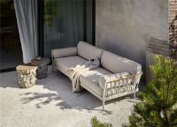 Bild von Vipp 720 Outdoor Open-Air 3-Sitzer-Sofa L: 251 cm – Beige