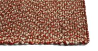 Bild von HAY geflochtener Teppich 170 x 240 cm – Rot