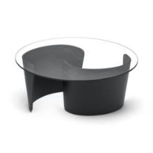 Bild von Sibast Furniture No 7 Loungebord Ø: 90 cm - Sortierung Eg/Glas