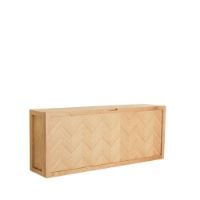 Bild von Hübsch Herringbone Schuhschrank Large L: 100 cm - Natur