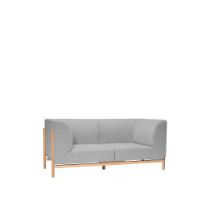 Bild von Hübsch Moment 2-Pers. Sofa L: 182 cm - Grå/Natur OUTLET