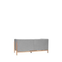 Bild von Hübsch Moment 2-Pers. Sofa L: 182 cm - Grå/Natur OUTLET