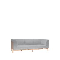 Bild von Hübsch Moment 3-Pers. Sofa L: 257 cm - Grå/Natur