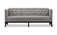 Bild von Fredericia Furniture EJ315 3-Personen-Sofa L: 210 cm – Light 005 Scoria/Schwarz lackiert