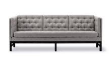 Bild von Fredericia Furniture EJ315 3-Personen-Sofa L: 210 cm – Light 005 Scoria/Schwarz lackiert