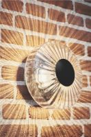 Bild von Design By Us New Wave Optic Wall Outdoor Ø: 26 cm - Klar/Schwarz