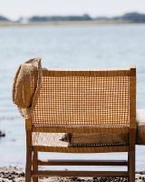 Bild von Nordal Vasai Lounge Gartenstuhl SH: 36 cm – Korbgeflecht Polyrattan/Natur