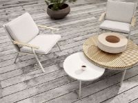 Bild von Vipp 716 Outdoor Open-Air Couchtisch Ø: 90 cm – Teak