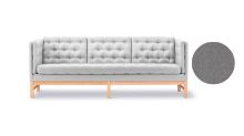 Bild von Fredericia Furniture EJ315 3 Pers. Sofa L: 210 cm – Luce 005 Scoria/Eiche Hellöl