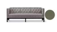 Bild von Fredericia Furniture EJ315 3 Pers. Sofa L: 210 cm – Luce 022 Agrarian/Schwarz lackiert