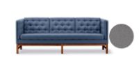 Bild von Fredericia Furniture EJ315 3 Pers. Sofa L: 210 cm – Luce 005 Scoria/Walnuss geölt