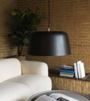 Bild von Normann Copenhagen Tub Pendelleuchte Ø: 44 cm – Schwarz