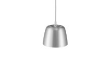 Bild von Normann Copenhagen Tub Pendelleuchte Ø: 13 cm – Gebürstetes Aluminium