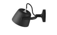 Bild von Normann Copenhagen Tub Wandleuchte Ø: 13,2 cm – Schwarz