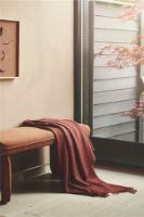 Bild von Silkeborg Wollspinner Lima Plaid 130x200cm - 3109 Palisander OUTLET