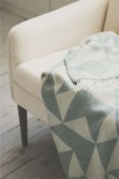 Bild von Silkeborg Uldspinderi Twist A Twill Plaid 130x190cm - Hellgrau OUTLET