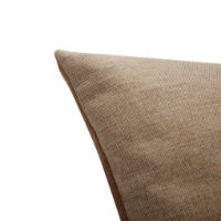 Bild von Hübsch Duo Cushion 60x40 cm - Sand OUTLET