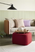 Bild von Hübsch Duo Cushion 60x40 cm - Sand OUTLET
