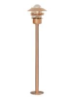 Bild von Nordlux Blockhouse Gartenlampe H: 92 cm - Kupfer