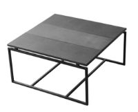 Bild von Muubs Couchtisch Austin Square 90x90 cm - Schwarz