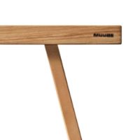 Bild von Muubs Hocker Tera H: 45 cm - Natur