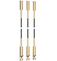 Bild von FROST SIGNATURES Tragehaken 3er-Pack H: 140 cm – Gebürstetes Gold