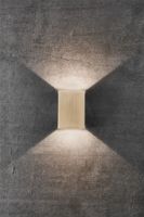 Bild von Nordlux Fold 10 Gartenlampe Wand H: 14,8 cm - Messing