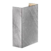 Bild von Nordlux Fold 10 Gartenleuchte Wand H: 14,8 cm - Verzinkter Stahl