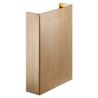 Bild von Nordlux Fold 15 Gartenlampe Wand H: 21 cm - Messing