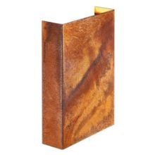 Bild von Nordlux Fold 15 Gartenleuchte Wand H: 21 cm - Corten