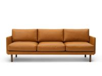 Bild von Bruunmunch EMO 3-Sitzer L: 207 cm – Dakar 0250 Cognac/Räuchereiche