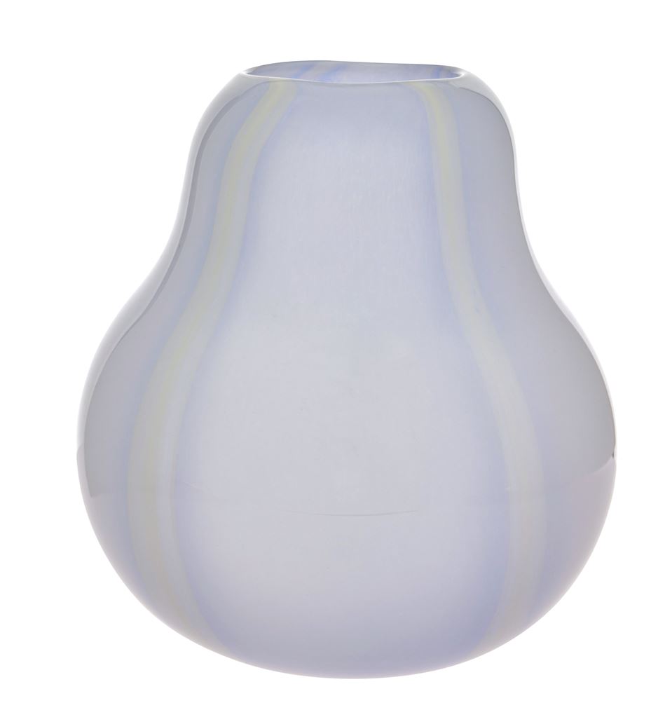 Bild von OYOY Kojo Vase Groß H: 25 cm - Lavendel/Weiß