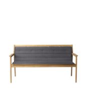 Bild von FDB Furniture M22 Together Kissen für M11 3 Pers. Bench mit Rückenlehne 144x90 cm – Anthrazitgrau