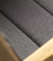 Bild von FDB Furniture M22 Together Kissen für M11 3 Pers. Bench mit Rückenlehne 144x90 cm – Anthrazitgrau