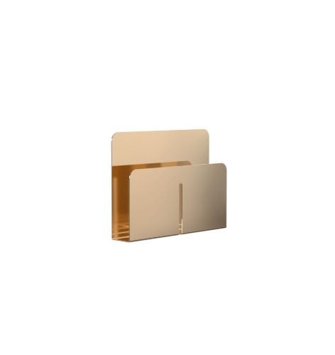 FROST LIVING Servietholder 12x16 cm - Poleret Guld
