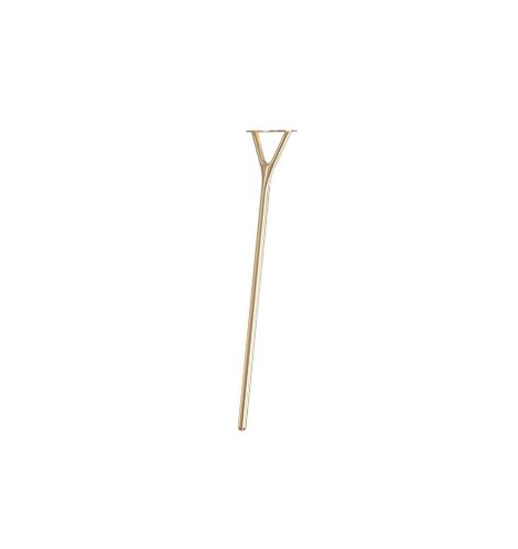 FROST WISHBONE Bordben 8002 H: 108,9 cm - Børstet Guld