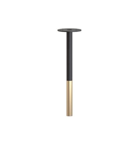 FROST BUKTO Bordben 360 H: 36,4 cm - Mat Sort/Børstet Guld