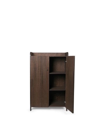 Ferm Living Sil Schrank niedrig H: 110 cm – Eiche dunkel gebeizt