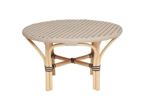 OYOY Momi Outdoor Coffee Table Ø: 70 cm - Nature/Clay OUTLET